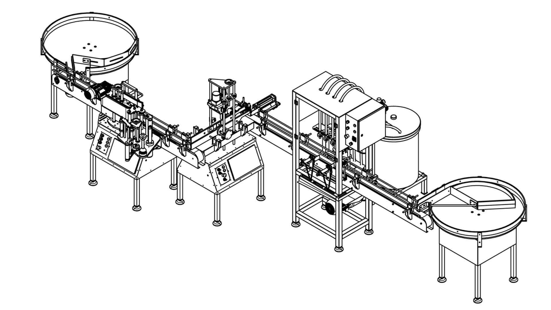 Packaging production line